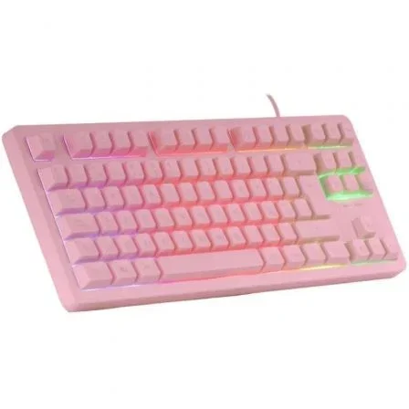 Mars Gaming MK023ES Teclado Gaming Híbrido TKL Rosa Mars Gaming MK023ES Teclado Gaming Híbrido TKL Rosa